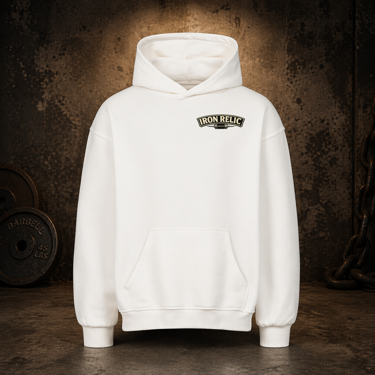 IRON RELIC Oversized Hoodie Herren | Oldschool Gymwear