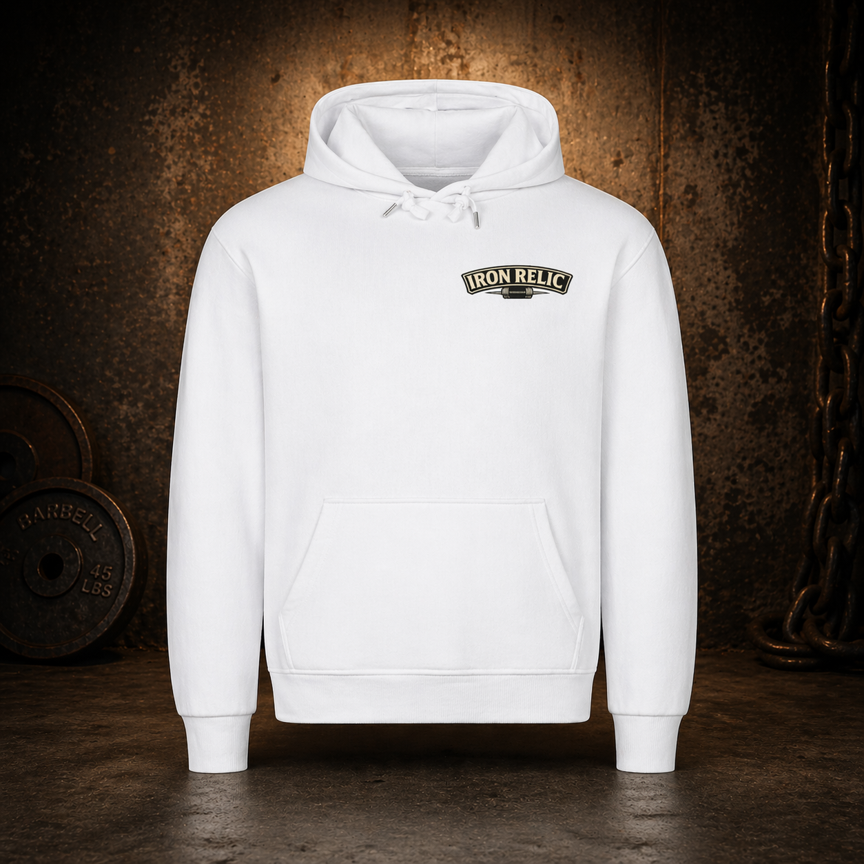IRON RELIC Hoodie Herren | Oldschool Gymwear