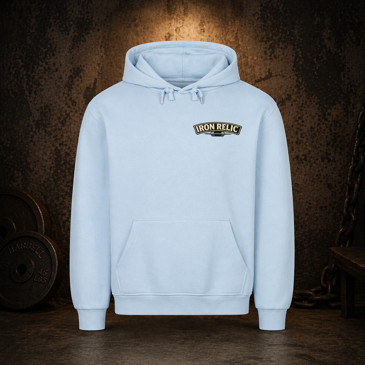 IRON RELIC Hoodie Herren | Oldschool Gymwear