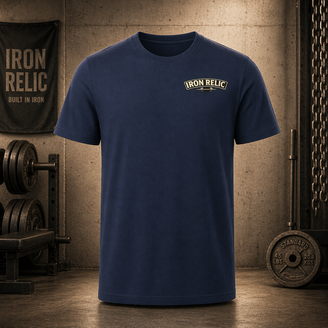 IRON RELIC T-Shirt Herren | Oldschool Gymwear
