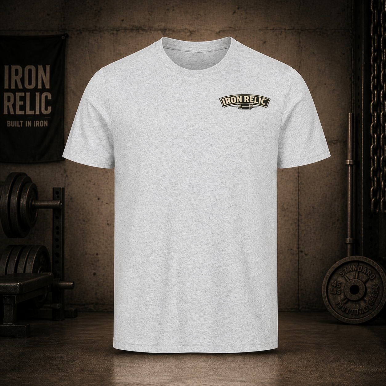 IRON RELIC T-Shirt Herren | Oldschool Gymwear