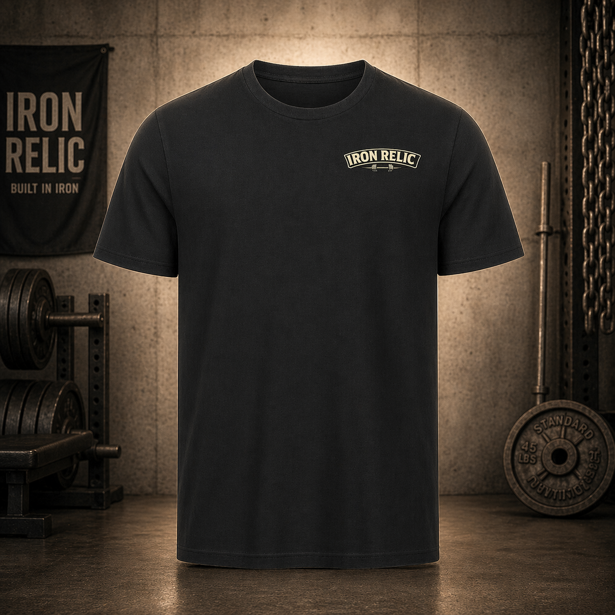 IRON RELIC T-Shirt Herren | Oldschool Gymwear