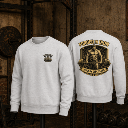 FORGED IN IRON Sweatshirt Herren | Oldschool Gymwear