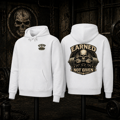 EARNED NOT GIVEN Hoodie Herren | Oldschool Gymwear
