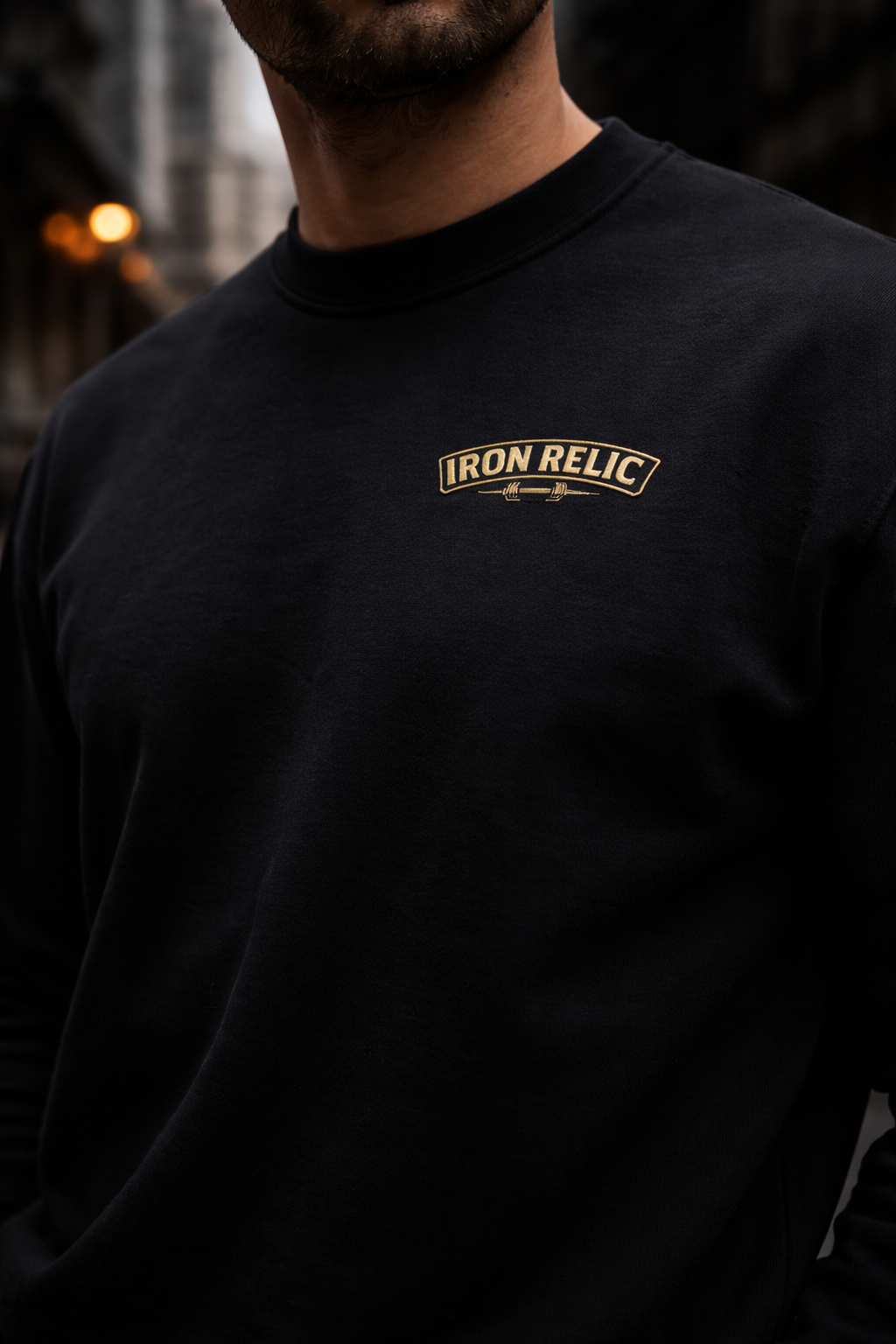 IRON RELIC Sweatshirt Herren | Oldschool Gymwear