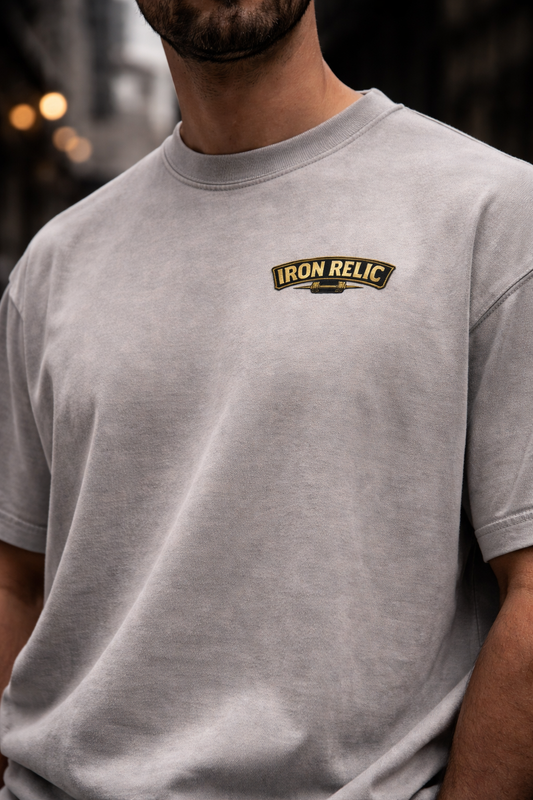 IRON RELIC Oversized T-Shirt Herren | Oldschool Gymwear